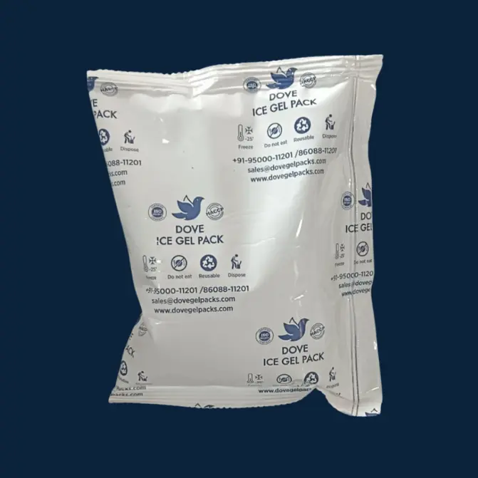 Dove ice gel pack