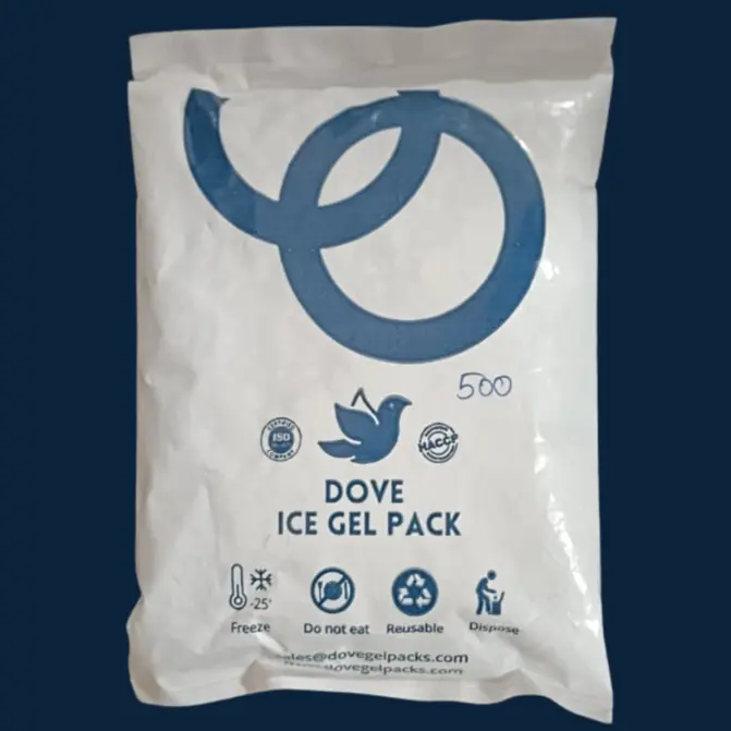 Dove ice gel pack